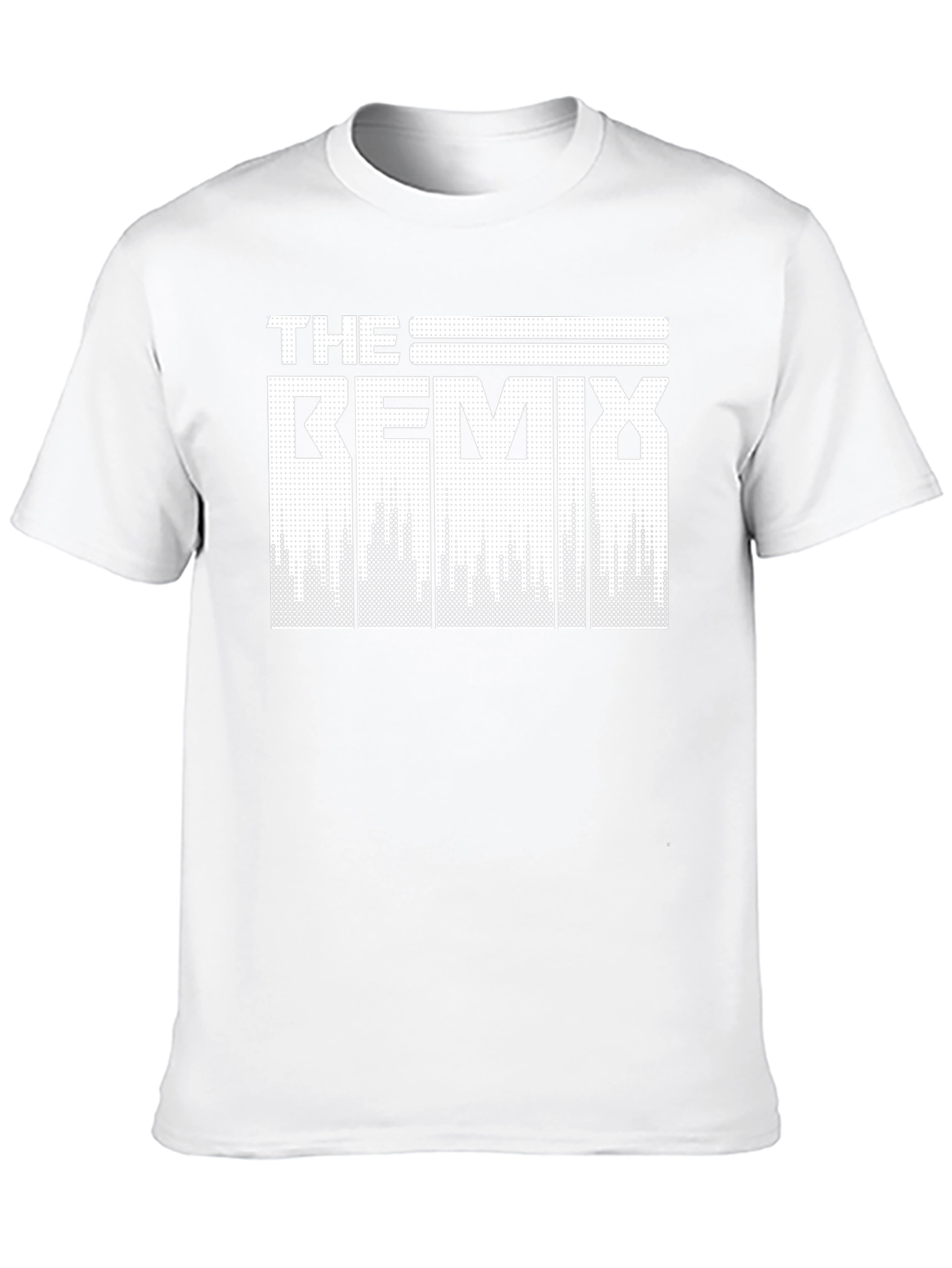 The Remix Graphic Print Black Crew Neck T-Shirt