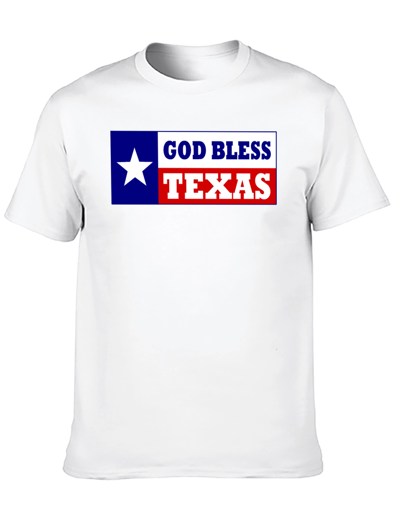 God Bless Texas Graphic Tee - Texas Pride Shirt