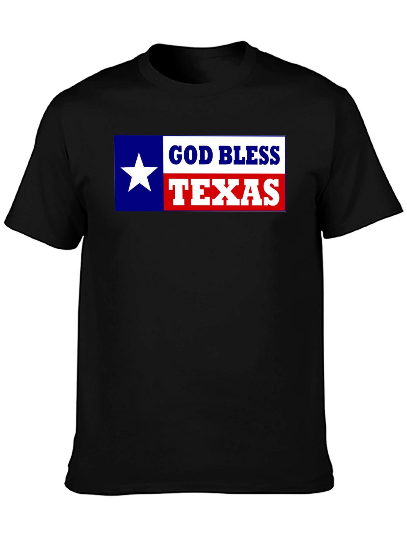 God Bless Texas Graphic Tee - Texas Pride Shirt