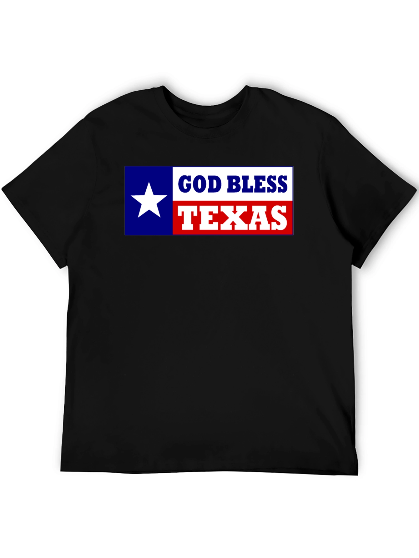 God Bless Texas Graphic Tee - Texas Pride Shirt
