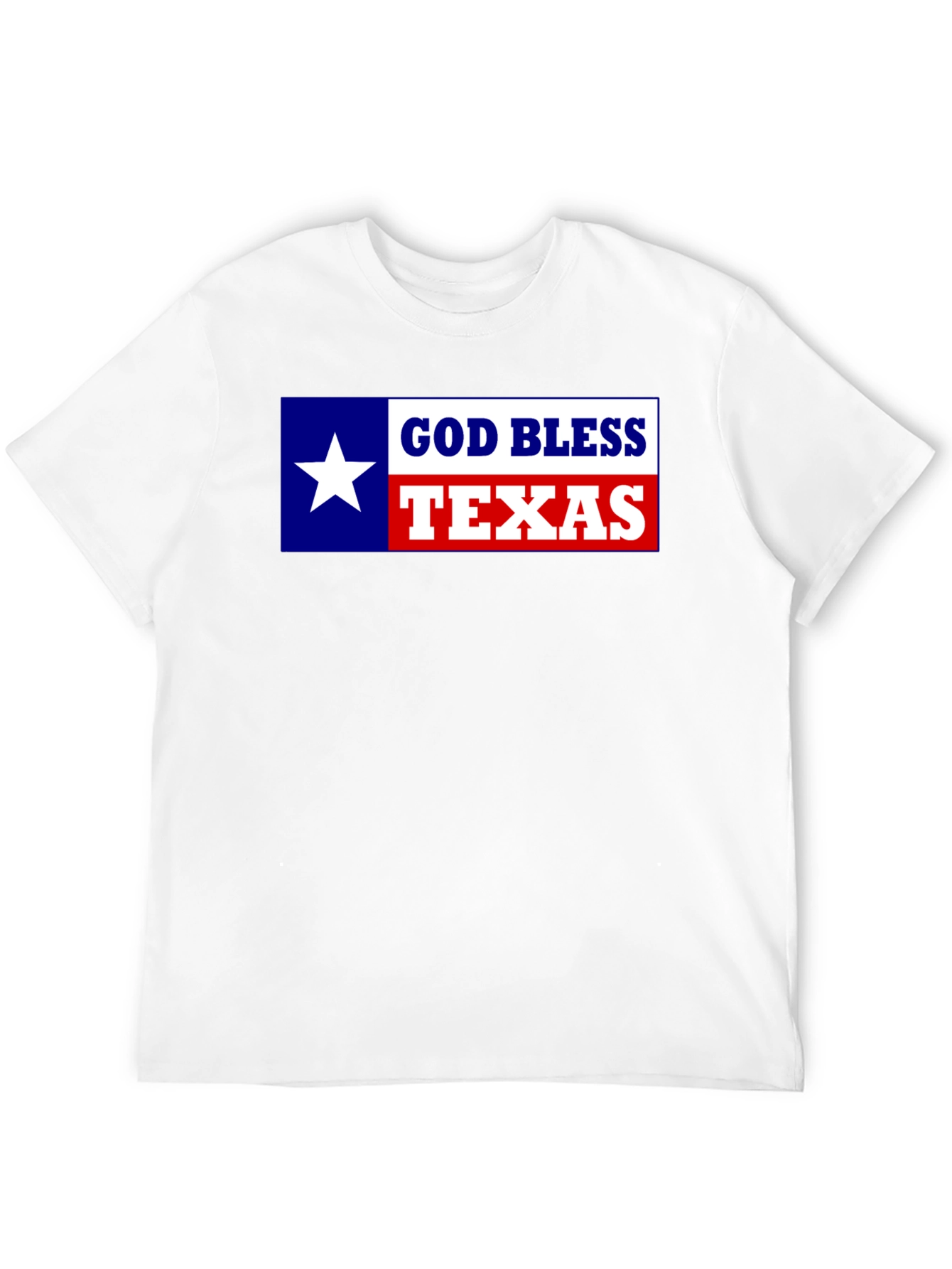 God Bless Texas Graphic Tee - Texas Pride Shirt