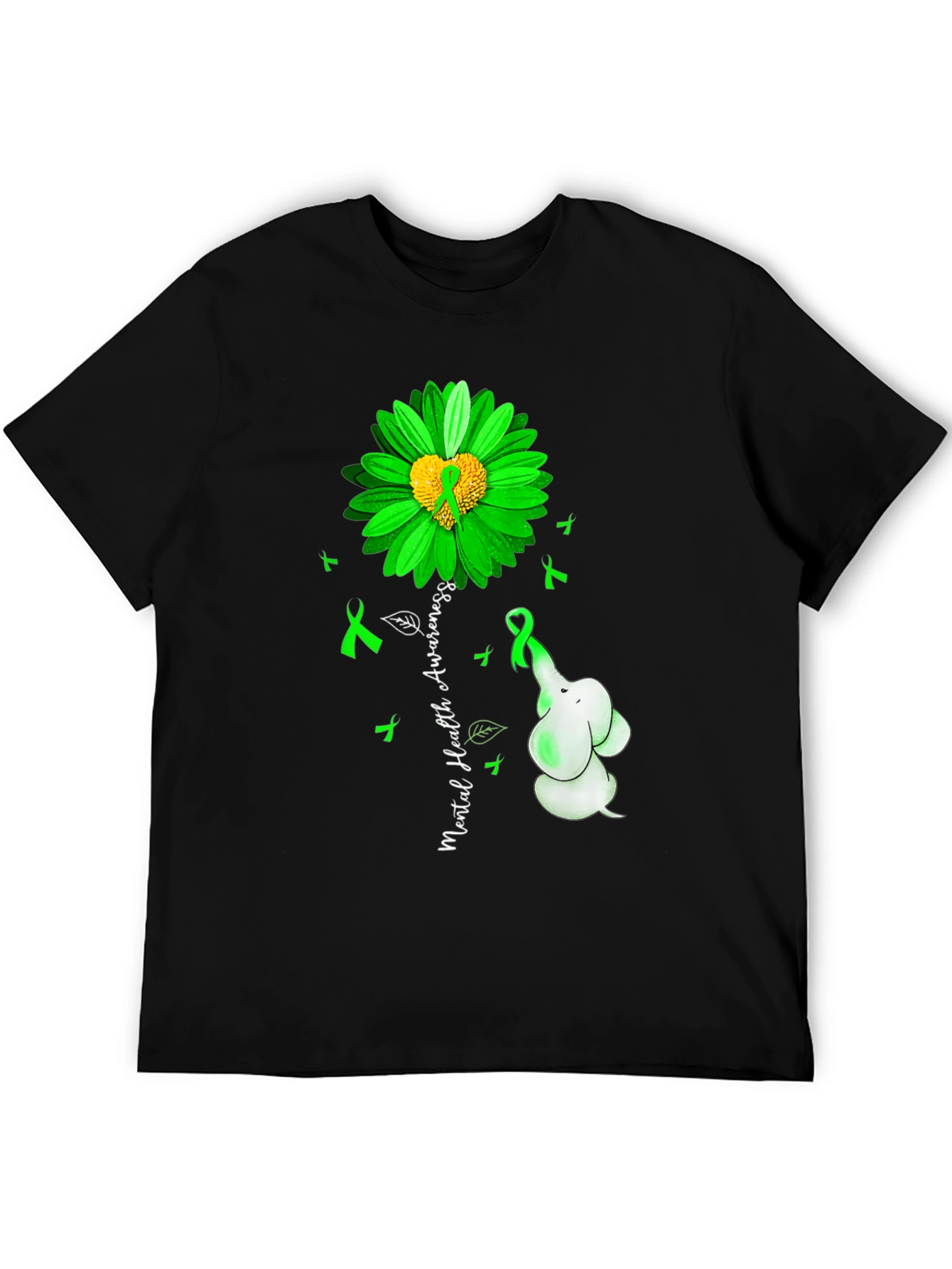 Mental Health Awareness Elephant T-Shirt