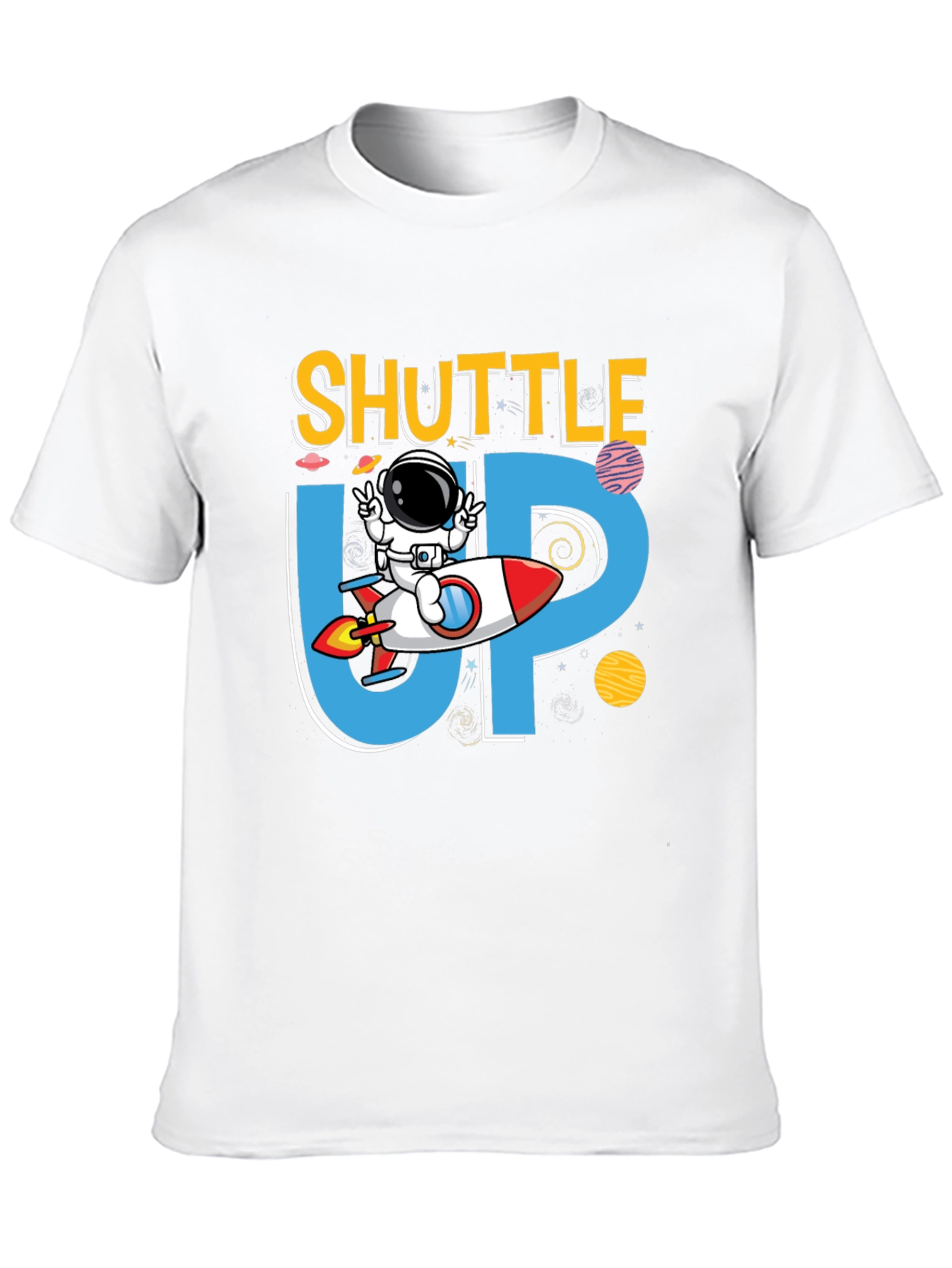 Shuttle Up Astronaut Graphic Tee