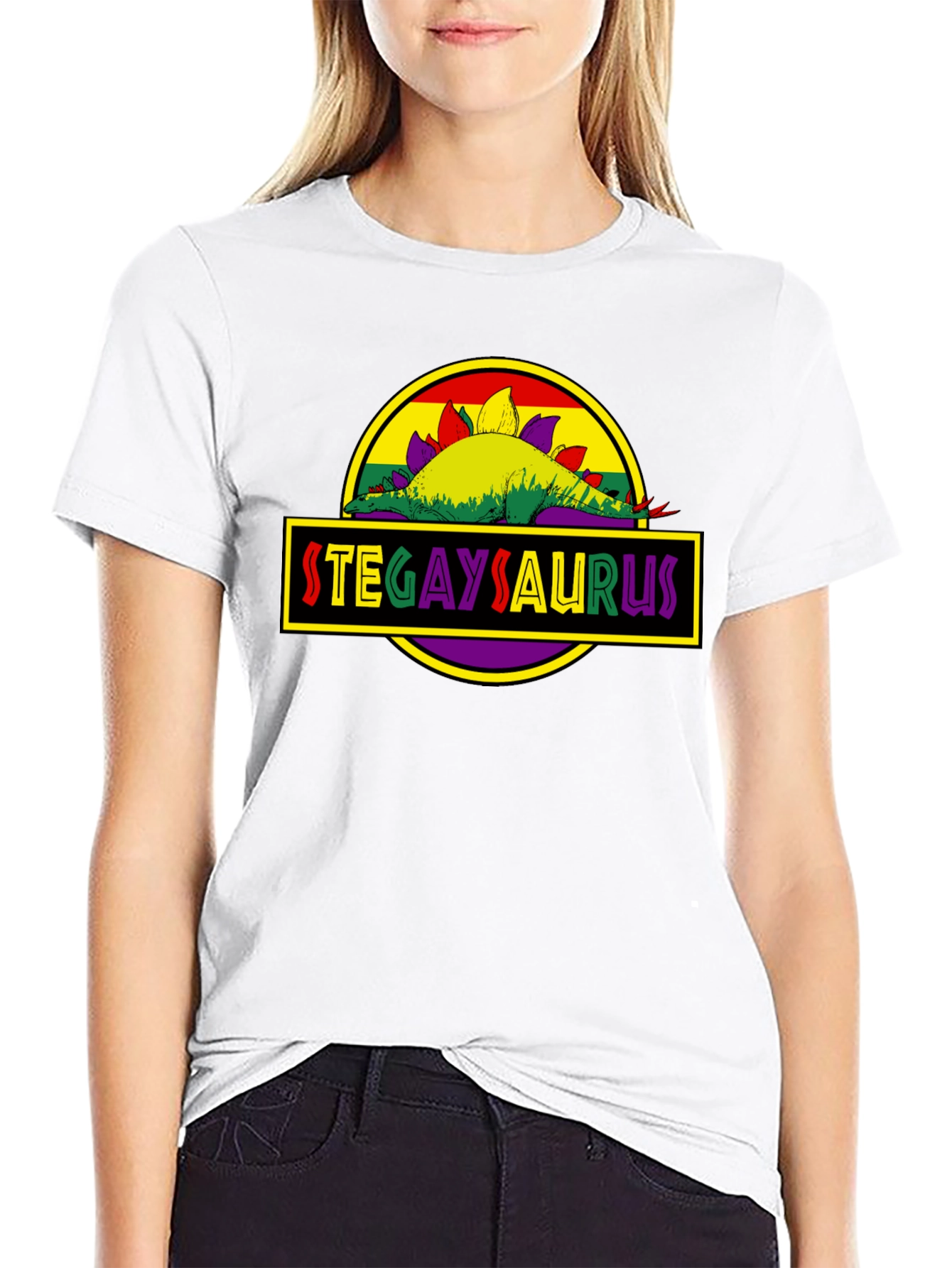 Stegaysaurus Pride T-Shirt