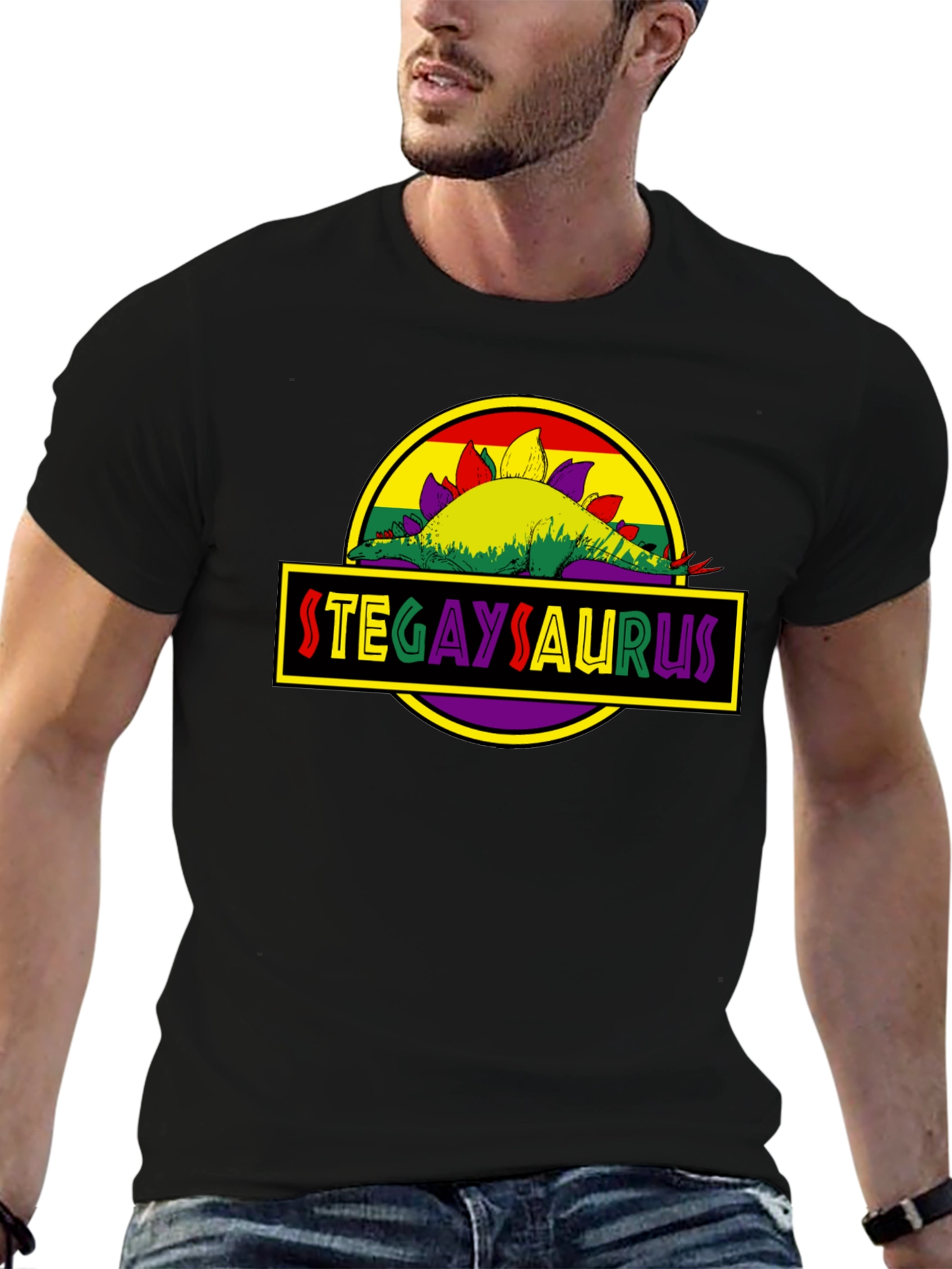 Stegaysaurus Pride T-Shirt