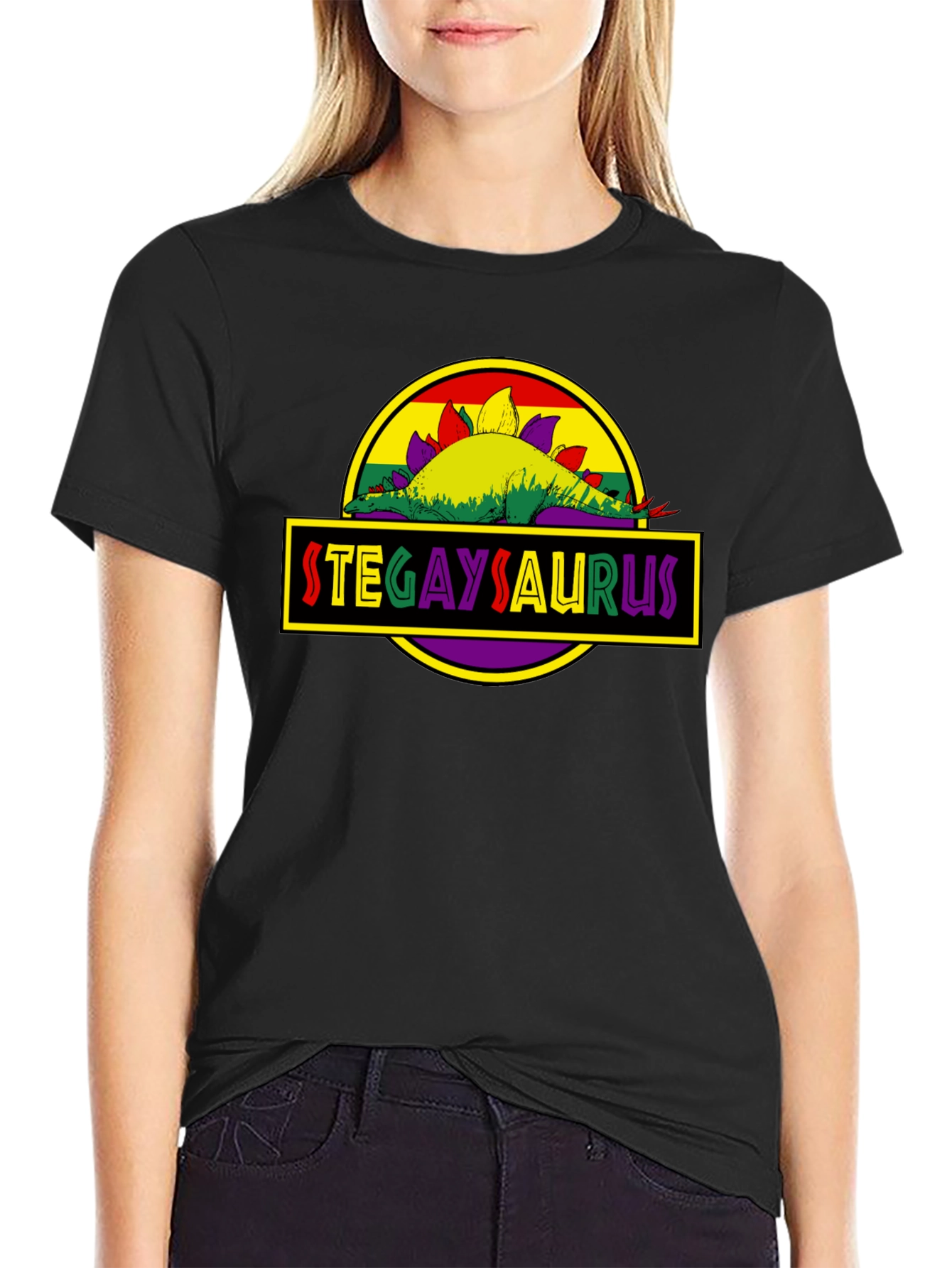 Stegaysaurus Pride T-Shirt