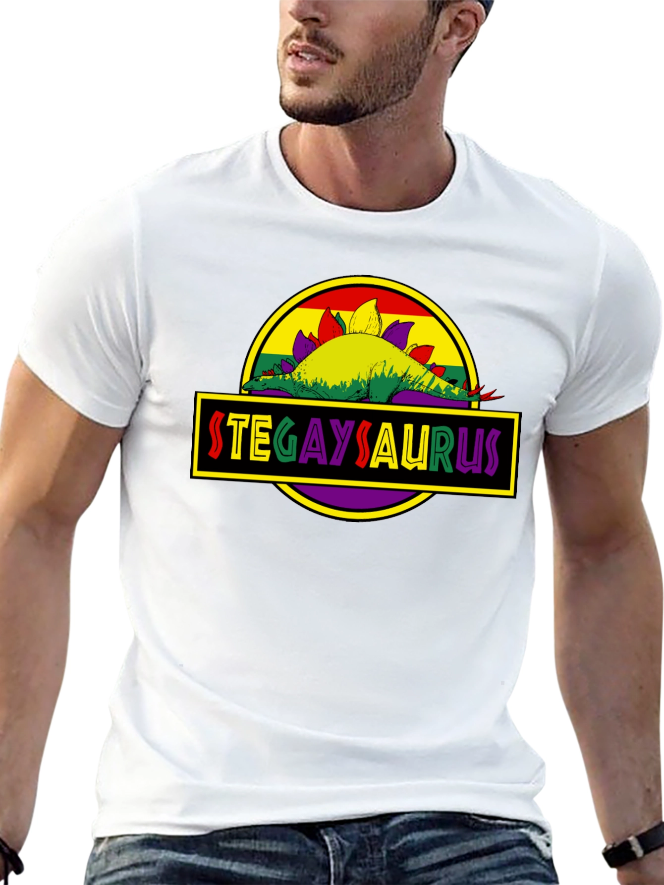 Stegaysaurus Pride T-Shirt