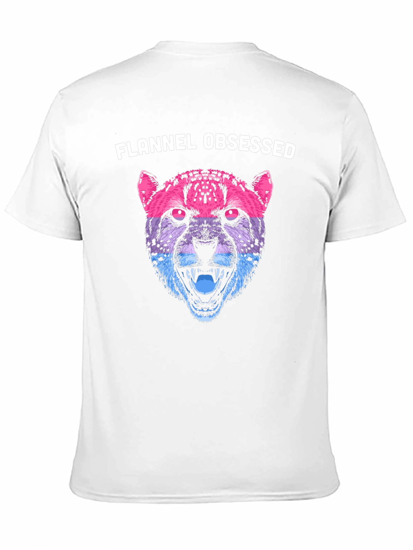 Flannel Obsessed Cheetah Graphic Tee