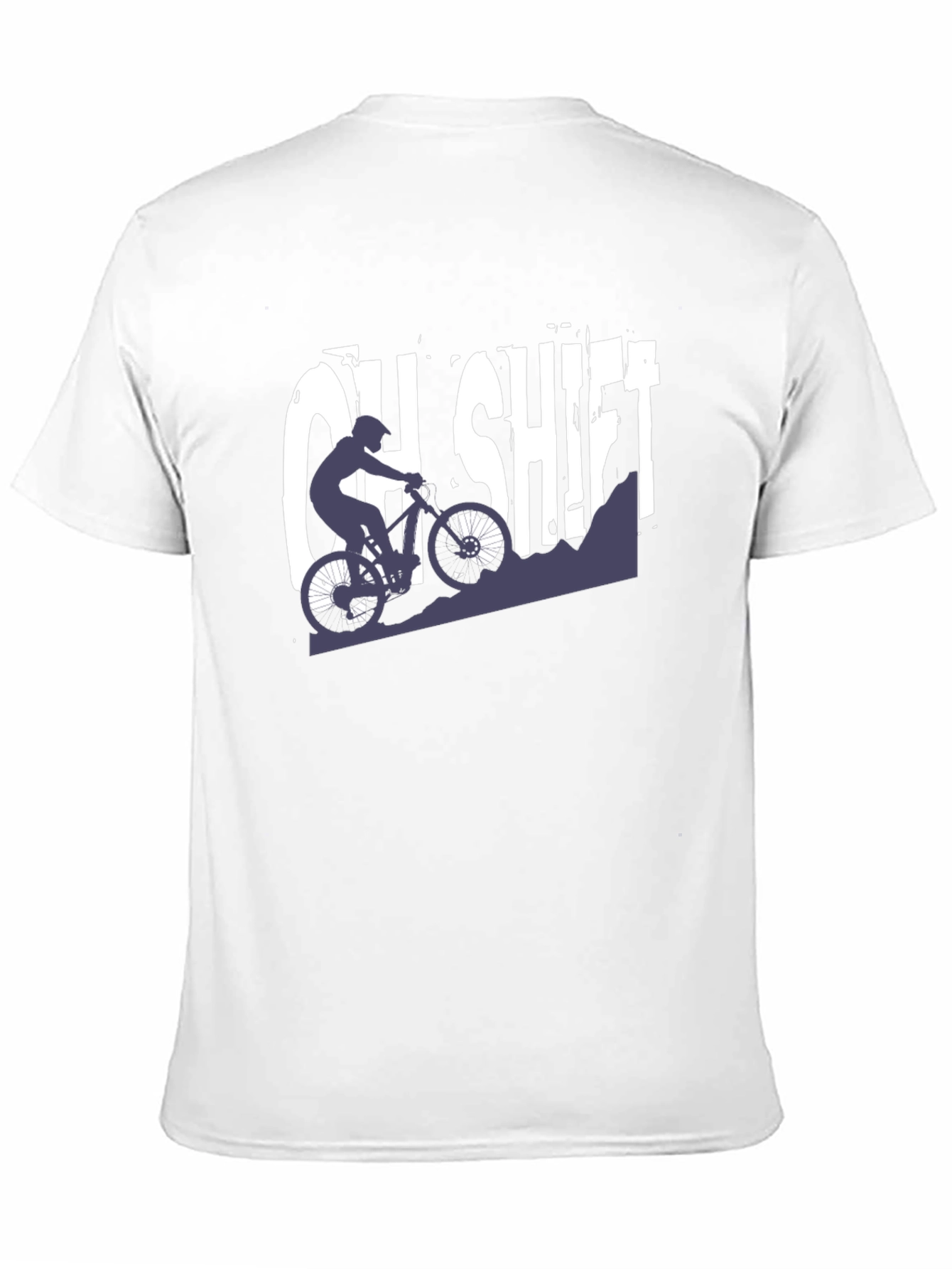 OH SHIFT Mountain Biking T-Shirt - Black